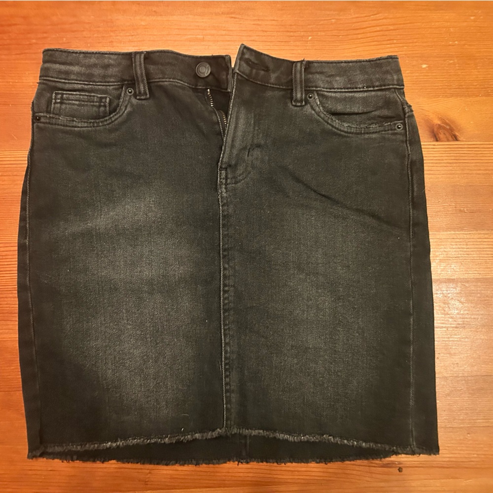 Vero Moda Black Denim Skirt